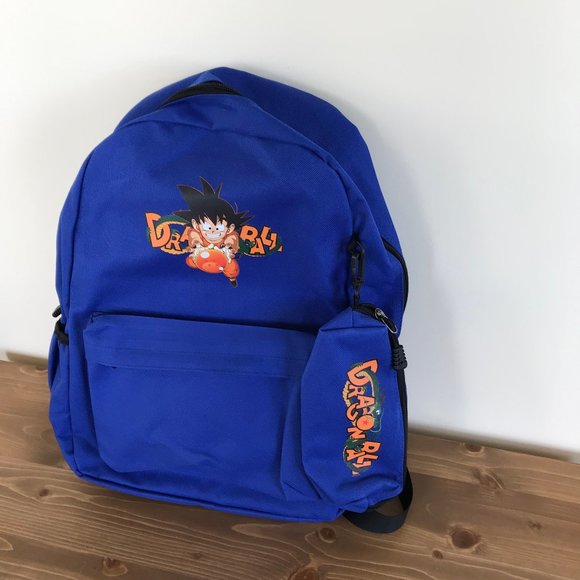 Dragon Ball Z BackPack + Pencil Case Anime School Bag New/Unused - Picture 2 of 8